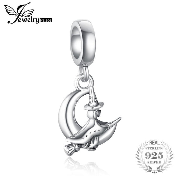 JewelryPalace 925 Sterling Silver Magic Love Witch Charm Beads For Mother And Daughter 2018 New Hot Sale Beautiful Gifts--JadeMoghul Inc.