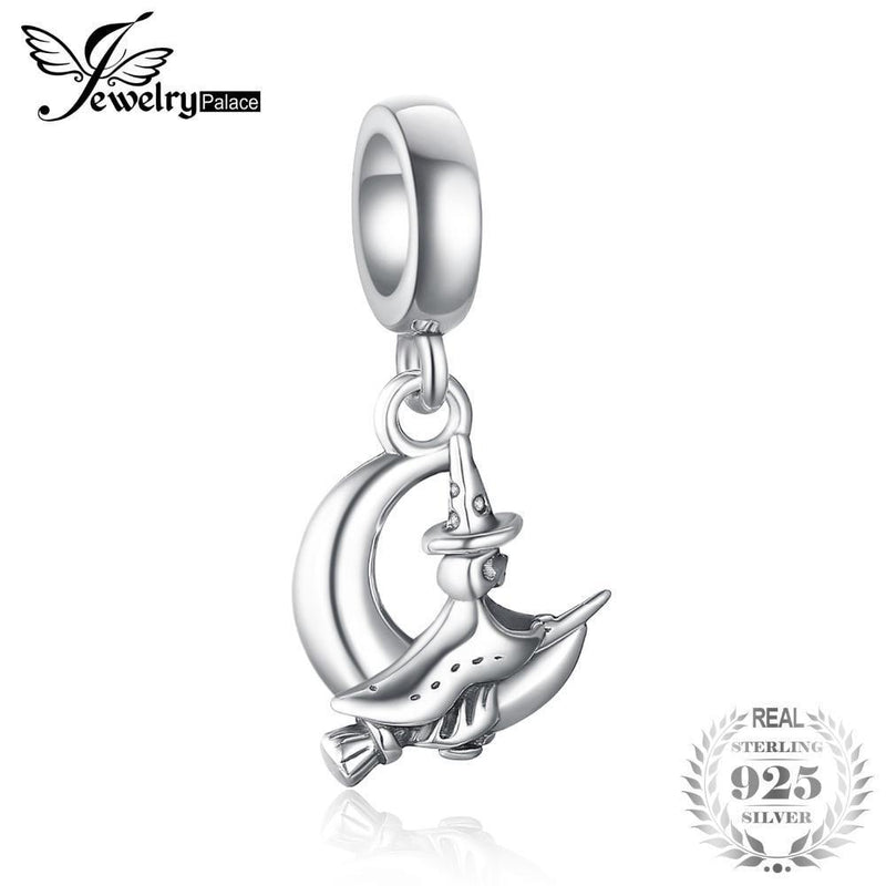 JewelryPalace 925 Sterling Silver Magic Love Witch Charm Beads For Mother And Daughter 2018 New Hot Sale Beautiful Gifts--JadeMoghul Inc.