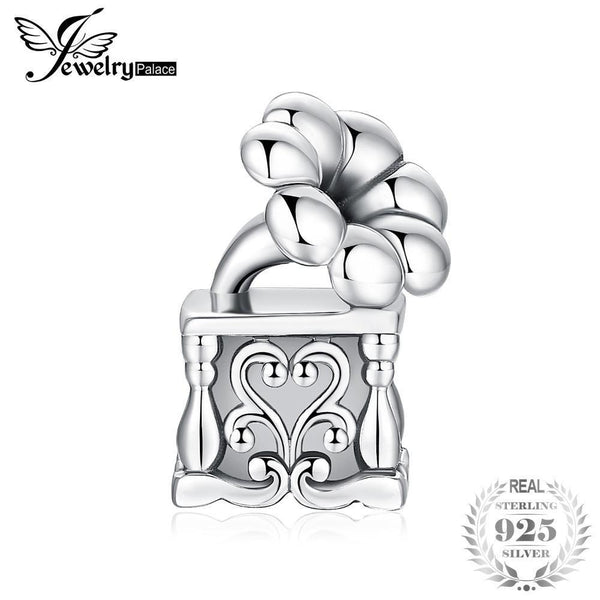 JewelryPalace 925 Sterling Silver Vintage Music Box Charm Beads For Women 2018 New Hot Sale Beautiful Gifts Fashion Jewelry--JadeMoghul Inc.