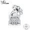 JewelryPalace 925 Sterling Silver Vintage Music Box Charm Beads For Women 2018 New Hot Sale Beautiful Gifts Fashion Jewelry--JadeMoghul Inc.
