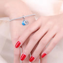 JewelryPalace Genuine 925 Sterling Silver Secret Blue Love Charms Beads Fit Bracelet Bangle Moon Star Dangle Pendant Anniversary--JadeMoghul Inc.
