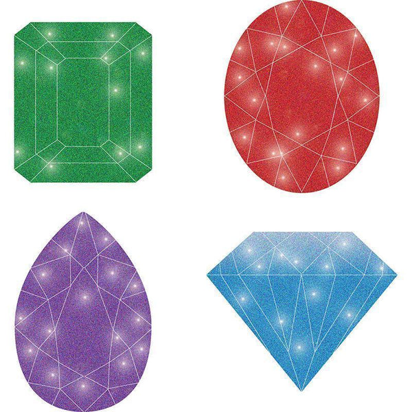 JEWELS STICKERS 400 PER PK-Learning Materials-JadeMoghul Inc.