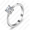 JEXXI High Quality 3 Styles AAA Cubic Zirconia 925 Sterling Silver Jewelry Classic Engagement Ring for Women Free Shipping-6-round cz-JadeMoghul Inc.