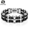 Jiayiqi Men Bracelet High Quality Stainless Steel Silicone Bracelets Bangles Punk Jewelry Accessories For Male Best Friends 2017--JadeMoghul Inc.