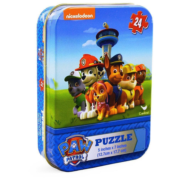 Jigsaw Puzzles Paw Patrol 24-Piece Puzzle in Tin KS