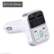 JINSERTA Car Bluetooth 5.0 Mp3 Player FM Transmitter Handsfree Audio Receiver 3.1A Dual USB Fast Charger Support TF/U Disk JadeMoghul Inc. 