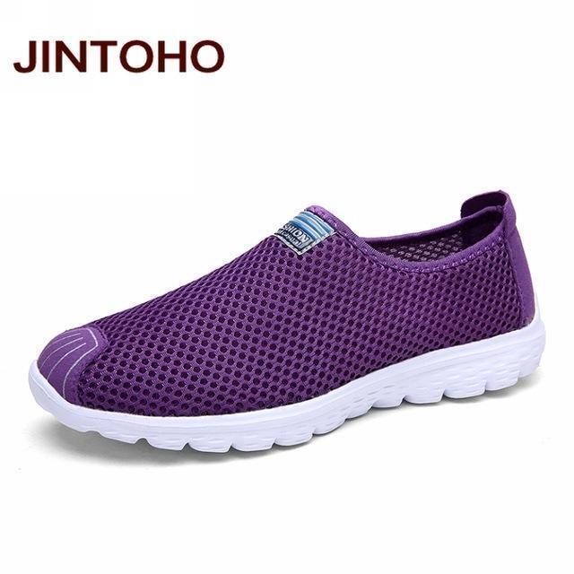 JINTOHO Unisex Summer Breathable Mesh Men Shoes Lightweight Men Flats Fashion Casual Male Shoes Brand Designer Men Loafers-zi se-4.5-JadeMoghul Inc.