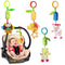 JJOVCE Playpen Baby Hanging Toys Stroller Rattles Plush Dolls Infant Carrier Accessories Wind Chime for Newborn Sensory Develop-Owl-JadeMoghul Inc.