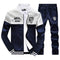 Jogger Jacket & Pants Suit-blue-4XL-JadeMoghul Inc.