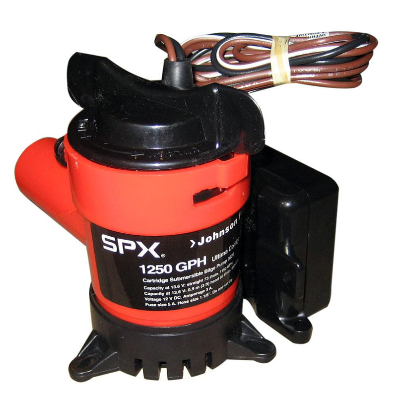 Johnson Pump 1250 GPH Ultima Combo Pump 1-1-8" Hose 12V [08203-00]-Bilge Pumps-JadeMoghul Inc.