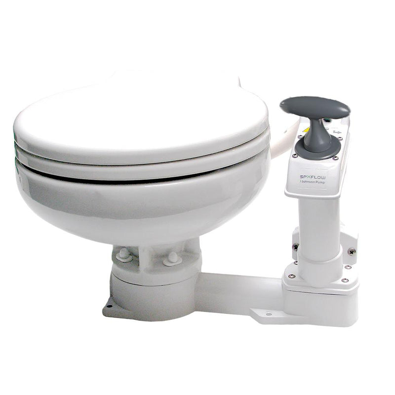 Johnson Pump AquaT Manual Marine Toilet - Super Compact [80-47625-01]-Marine Sanitation-JadeMoghul Inc.