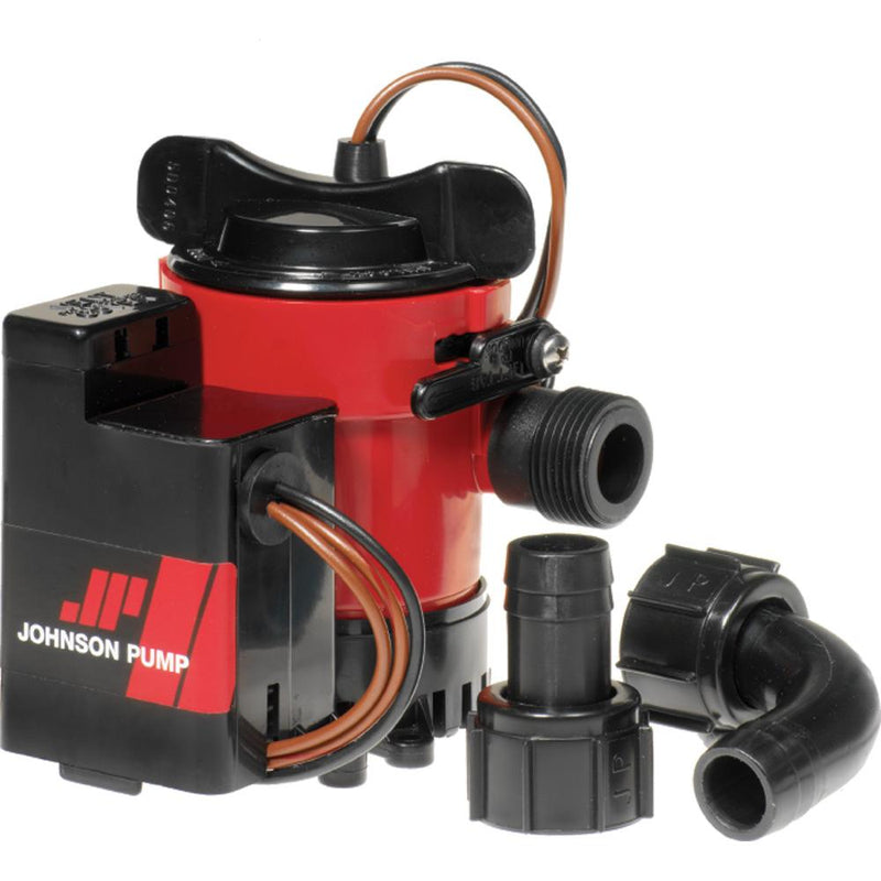 Johnson Pump Cartridge Combo 1000GPH Auto Bilge Pump w-Switch - 12V [05903-00]-Bilge Pumps-JadeMoghul Inc.