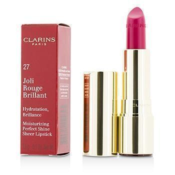 Joli Rouge Brillant (Moisturizing Perfect Shine Sheer Lipstick) - # 27 Hot Fuchsia - 3.5g-0.1oz-Make Up-JadeMoghul Inc.