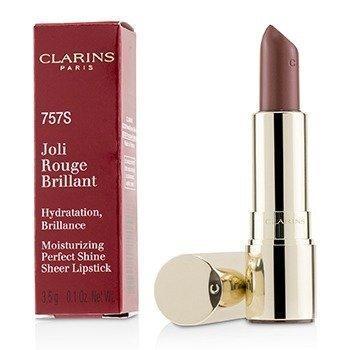 Joli Rouge Brillant (Moisturizing Perfect Shine Sheer Lipstick) - # 757S Nude Brick - 3.5g/0.1oz-Make Up-JadeMoghul Inc.