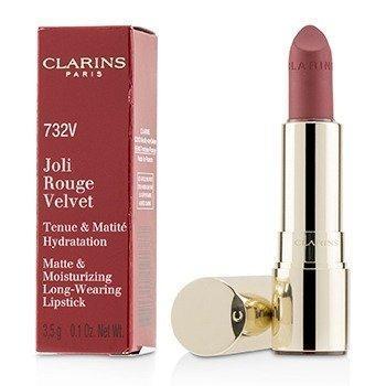 Joli Rouge Velvet (Matte & Moisturizing Long Wearing Lipstick) - # 732V Grenadine - 3.5g/0.1oz-Make Up-JadeMoghul Inc.