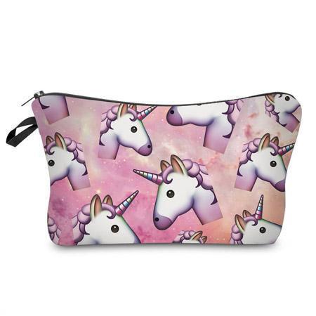 Jom Tokoy 2017 New Fashion Brand Cosmetic Bags 3D Printing Women Travel Makeup Bag-hzb787-JadeMoghul Inc.