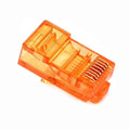 JONSNOW 20/50/100PCS RJ45 Ethernet Cables Module Plug Network Connector RJ-45 Crystal Heads Cat5 Color Cat5e Gold Plated Cable JadeMoghul Inc. 