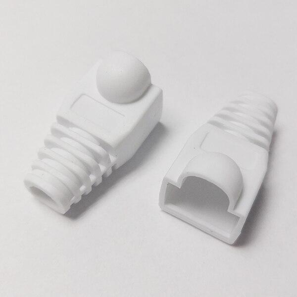 JONSNOW RJ-45 CAT6 CAT5e Adapter Cap Ethernet Network Cable Connector Plugs RJ45 Caps Cat 5 CAT6 protective sleeve multicolour JadeMoghul Inc. 