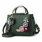JOOZ 2018 color flowers shell Women's tote Leather Clutch Bag small Ladies Handbags Brand Women Messenger Bags Sac A Main Femme-Green-JadeMoghul Inc.