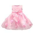 JQ-126 new hot sell baby girl dress lace flower around the kids well beautiful party girls noble pageant wear chic clothes 2017-as photo 1-12M-JadeMoghul Inc.