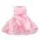 JQ-126 new hot sell baby girl dress lace flower around the kids well beautiful party girls noble pageant wear chic clothes 2017-as photo 1-12M-JadeMoghul Inc.