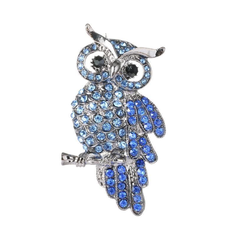 Jqueen 2017 New Brooch Retro Owl Clothing Accessories Hot Pin Charming Chic High-grade Unisex Individuality Gift Hot Sale-1-JadeMoghul Inc.