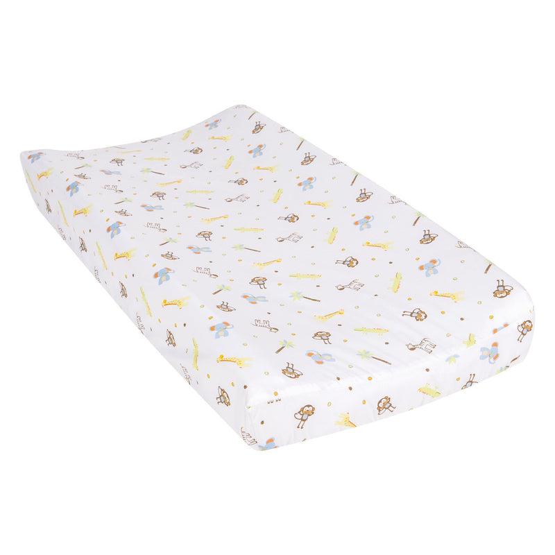 Jungle Fun Animals Changing Pad Cover-JNGL FUN-JadeMoghul Inc.