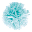Just Fluff Colored Plastic Poms Package of 25 Poms Black (Pack of 1)-Wedding Reception Decorations-JadeMoghul Inc.