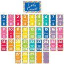 JUST TEACH NUMBER CARDS BBS SCHOOL-Learning Materials-JadeMoghul Inc.