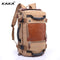 KAKA Brand Stylish Travel Large Capacity Backpack Male Luggage Shoulder Bag Computer Backpacking Men Functional Versatile Bags-Black-China-JadeMoghul Inc.