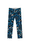 Kaleidoscope Lucy Cute Blue Geometric Print Leggings - Girls-Kaleidoscope-18M/2-Black/Blue/White-JadeMoghul Inc.
