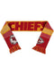 Kansas City Chiefs Reversible Split Logo Scarf-Scarves-JadeMoghul Inc.