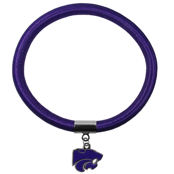 Kansas St. Wildcats Color Cord Bracelet-Jewelry & Accessories-JadeMoghul Inc.