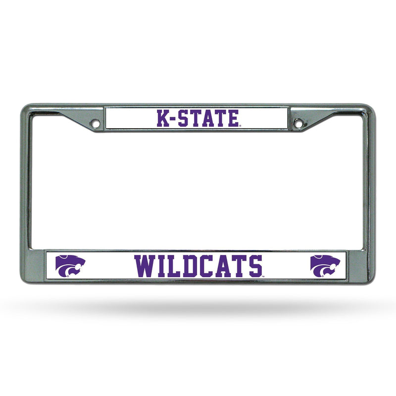Chrome License Plate Frames Kansas State Chrome Frame
