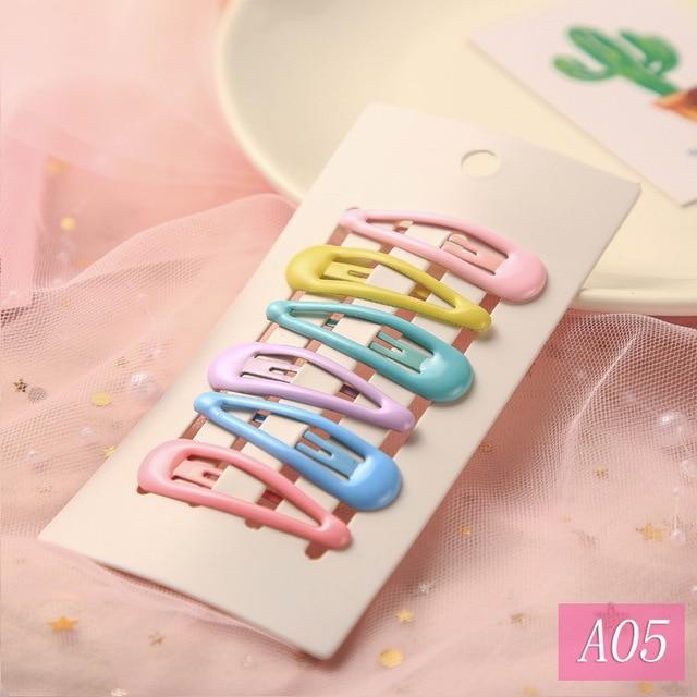 Kawaii Cartoon Fruit BB Clip Baby Children Hair Clips Bobby Pin Barrettes Accessories For Girls Kids Hairpins Hairgrip Headdress AExp