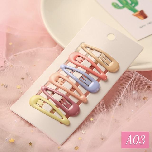 Kawaii Cartoon Fruit BB Clip Baby Children Hair Clips Bobby Pin Barrettes Accessories For Girls Kids Hairpins Hairgrip Headdress AExp