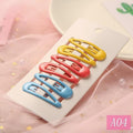 Kawaii Cartoon Fruit BB Clip Baby Children Hair Clips Bobby Pin Barrettes Accessories For Girls Kids Hairpins Hairgrip Headdress AExp