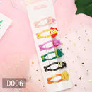 Kawaii Cartoon Fruit BB Clip Baby Children Hair Clips Bobby Pin Barrettes Accessories For Girls Kids Hairpins Hairgrip Headdress AExp