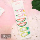 Kawaii Cartoon Fruit BB Clip Baby Children Hair Clips Bobby Pin Barrettes Accessories For Girls Kids Hairpins Hairgrip Headdress AExp