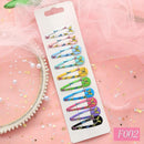 Kawaii Cartoon Fruit BB Clip Baby Children Hair Clips Bobby Pin Barrettes Accessories For Girls Kids Hairpins Hairgrip Headdress AExp