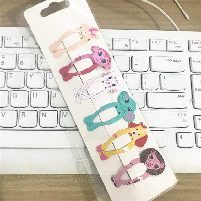 Kawaii Cartoon Fruit BB Clip Baby Children Hair Clips Bobby Pin Barrettes Accessories For Girls Kids Hairpins Hairgrip Headdress AExp