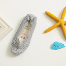 kawaii children lace socks summer spring newborn cute baby floor boat socks kids dress shoe socks princess party gifts-grey-JadeMoghul Inc.