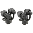Kayak Mounts RAM Mount 2-Pack RAM Roller-Ball Paddle  Accessory Holder [RAP-412-2] RAM Mounting Systems