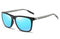 KEHU Polarized Sunglasses Men Square Brand Designer Male Aviation Vintage Sun Glasses Masculino H1815-c4 blue mirror-JadeMoghul Inc.
