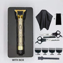 Kemei Professional Hair Clipper Beard Trimmer men's hair trimmer LCD digital display cordless haircut electric razor shaver 5 AExp