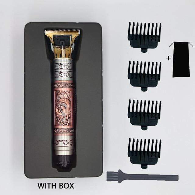 Kemei Professional Hair Clipper Beard Trimmer men's hair trimmer LCD digital display cordless haircut electric razor shaver 5 AExp