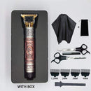 Kemei Professional Hair Clipper Beard Trimmer men's hair trimmer LCD digital display cordless haircut electric razor shaver 5 AExp