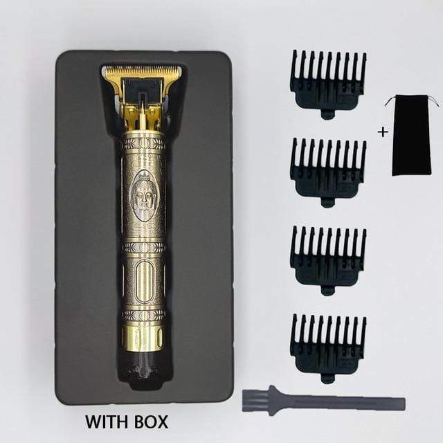 Kemei Professional Hair Clipper Beard Trimmer men's hair trimmer LCD digital display cordless haircut electric razor shaver 5 AExp