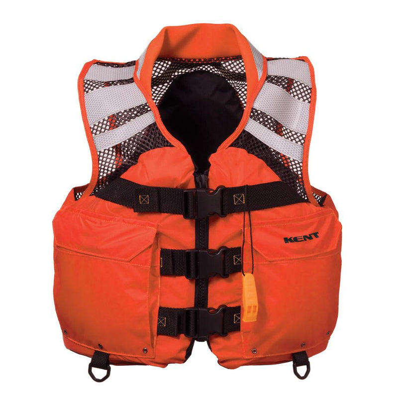 Kent Mesh Search and Rescue "SAR" Commercial Vest - Large [151000-200-040-12]-Personal Flotation Devices-JadeMoghul Inc.