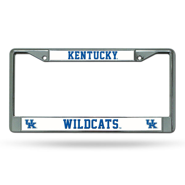 Unique License Plate Frames Kentucky Chrome Frame